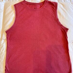 Nike Women's Muscle Tee in Deep Red